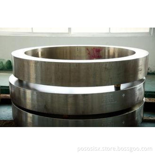 Forged Steel Couplings , Ring Roll Forging Fittings For Met